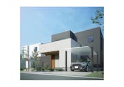 ○カーポートSC 1500１台用 30－50 ロング柱 屋根材＝アルミ色
